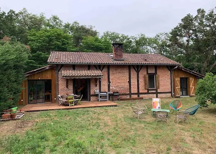 Дом отдыха Maison Typique Landaise Мольез-е-Маа