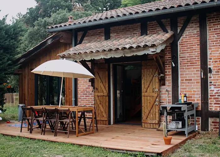 Maison Typique Landaise Ferienhaus Moliets-et-Maa